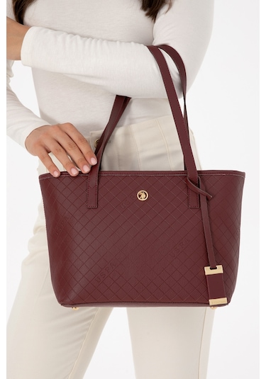 U.s. Polo Assn. Kadın Bordo Çanta 50317802-vr014 Bordo