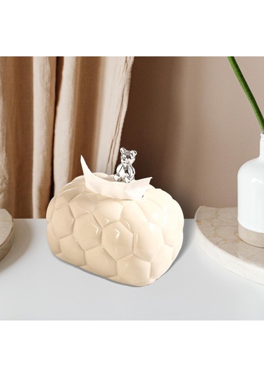 Suntek Seramik Mendil Tutucu Dağıtıcı Organizatör Tablolar