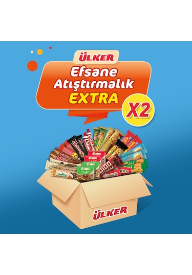 Ülker Efsane Atıştırmalık Extra Paketi