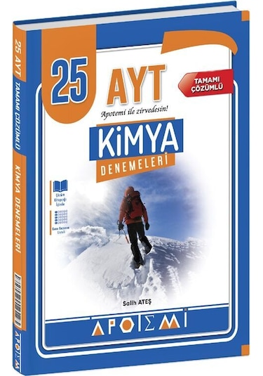 Apotemi Yayınları Ayt Kimya 25 Deneme