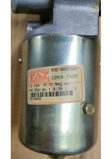 12 Volt Cam Silecek Motoru Ağır Hizmet Araçları