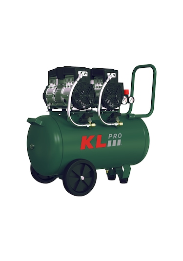 Klpro KLK50S2H 8 Bar 50 L 4HP Sessiz Yağsız Hava Kompresörü