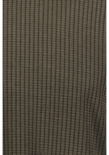 Finesuits Erkek Jakarlı Sweatshirt 242209020.lnkoyr Haki