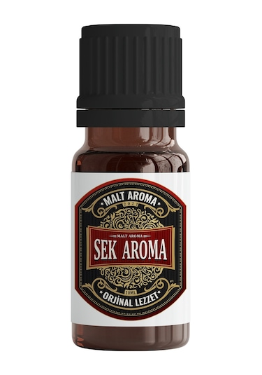 Sek Aroma Red Malt Viski Kiti - Red Malt Viski Aroması 10 ML - 1 L Uyumlu