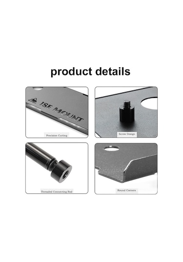 Novahub Ise Mount Kamp Masa Rafı Küçük Boyutlu Lamba Standı Çok Fonksiyonlu Masaüstü Depolama Rafı Mutfak Eşyası Askısı Dış Mekan Kampı Piknik Sırt Çantası Bbq İçin Raf Siyah Siyah