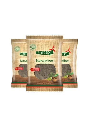 Esmergil Karabiber 3'lü Paket 3 x 70 Gr