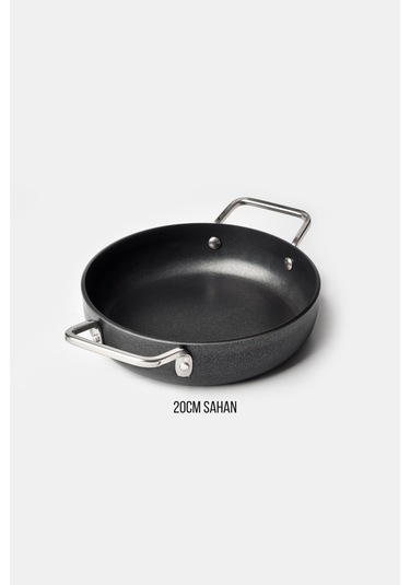 Fin 2 Parça Tava-sahan Set 20 Cm Sahan, 26 Cm Tava, Siyah