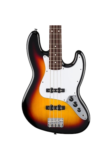 Fender Standard Jazz Bass Laurel Klavye 3 Ton Sunburst Bas Gitar