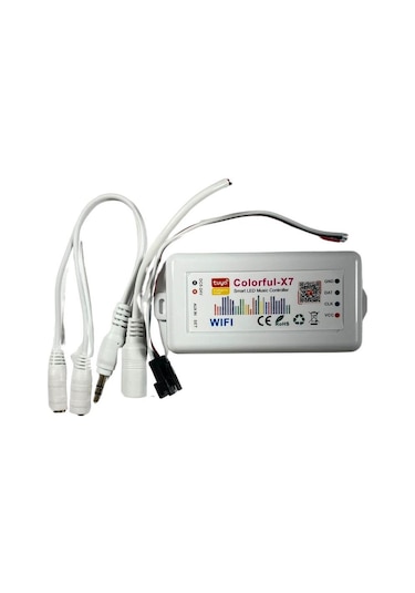 DoraLed 5-24V Zigbee - Tuya Destekli WiFi Kontrollü RGB-RGBW Pixel Led Kontrol Devresi Müzik Modlu