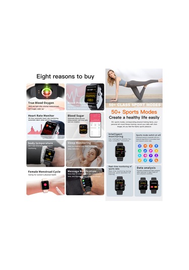 Gajeena 1.91 " Ips Ekran Akıllı Saat (İthalatçı Garantili)