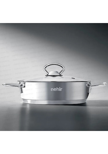 Nehir Silver 4 Parça Paslanmaz Çelik Sahan Seti (18-20 cm)