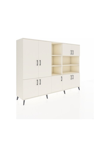 Hyperion Dolap 14 Raflı 9 Kapaklı 220x44x163 Aytaşı-aytaşı Aytaşı-aytaşı