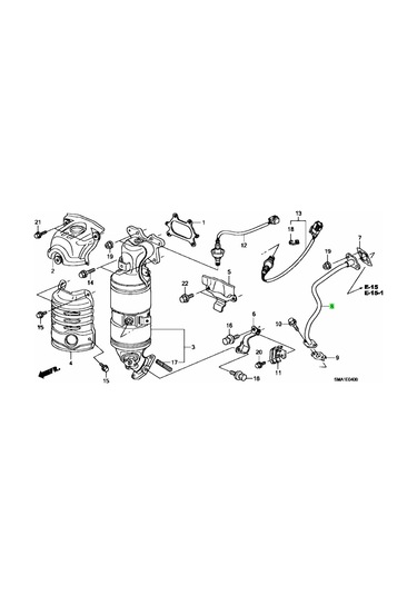 Honda Civic 2006-2012 1.6 R16 Egr Borusu Diğer