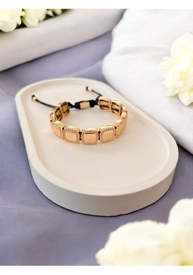 Jujuy Çelik Tasarım Model Bileklik Model 15 Bronz