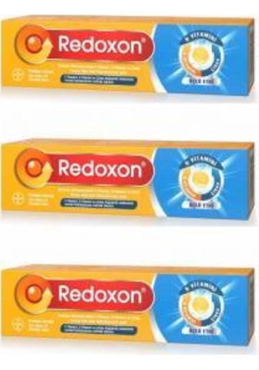 Redoxon Üçlü Etki Efervesan 15 Tablet 3'Lü Set
