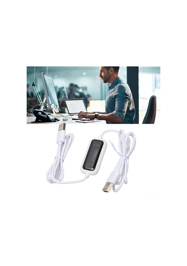 Mufunye Usb 2.0 Bilgisayar Arası Veri Transfer Kablosu, Hızlı 480mb/s Dosya Kopyalama, Pnp, Windows Uyumlu, Led Göstergeli, Dayanıklı Pvc-abs Malzeme