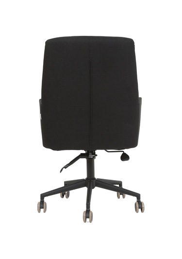 Hunt Mobilya Vaga Siyah Kumaş Ofis Çalışma Koltuğu
