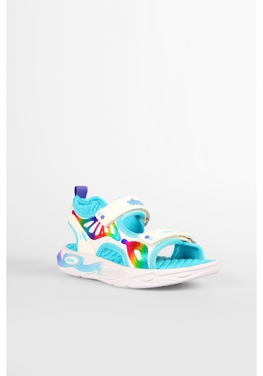 Vicco But Kız Çocuk Işıklı Sandalet Beyaz