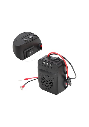 Skycity 12v Otomobil Fare Ve Yılan Kovucu - Led Flaş Ve Ultrasonik Teknoloji, Akıllı Algılama, Batarya Korumalı Abs Malzeme