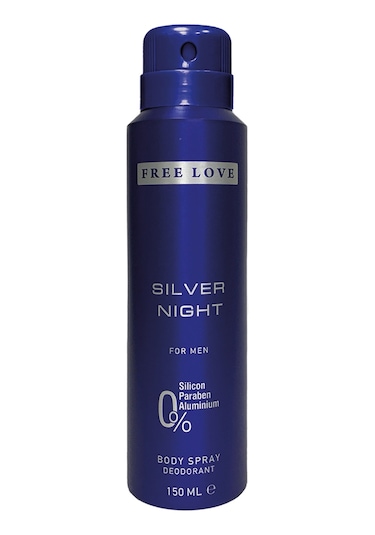 Free Love Silver Night Erkek Deodorant 150 ML