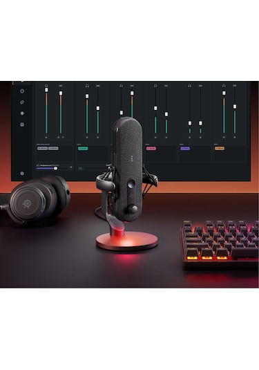 SteelSeries Alias USB-C Condenser Gaming Mikrofon