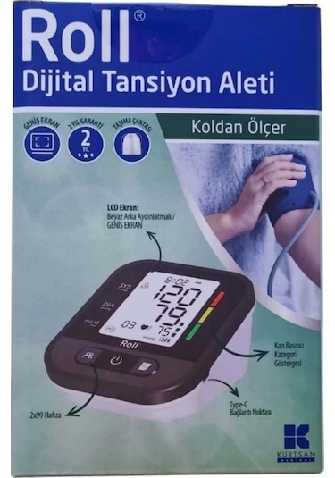 Roll Koldan Ölçer Tansiyon Aleti