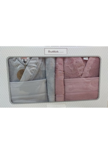 Özdilek Disty Pembe Gri Aile Seti 5282