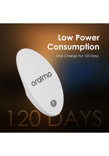 Konesam Oraimo Akıllı Gece Lambası 4000k Sıcak Işık, Hareket Ve Işık Sensörlü, 4 Ay Pil Ömrü, 0.5w Enerji Tasarruflu, Çok Yönlü Kullanım Beyaz