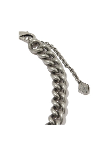 Yıpranmış Zincirli Choker Kolye Çok Renkli