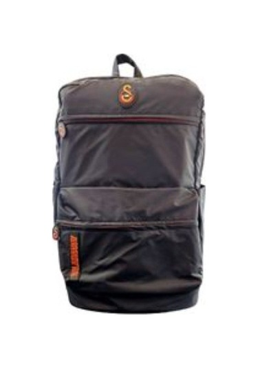 Me 25520 Galatasaray Çok Gözlü Siyah Sırt Çantası Siyah