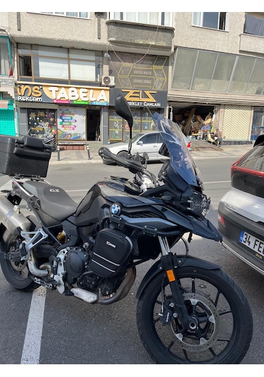 2023-25 Bmw F800 Gs Uzun Ön Cam Açık Füme Zeus 4mm 52cm F800gs