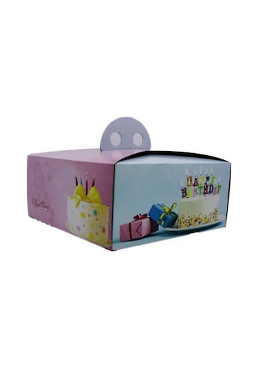 Yaş Pasta Kutusu 2 Numara 100'Lü.