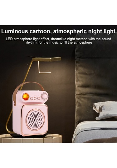 Skycıty Kablosuz Bluetooth Hoparlör, Çift Mikrofonlu