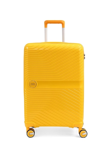 Ççs 5239 Polipropilen Orta Boy Valiz-sarı Sarı