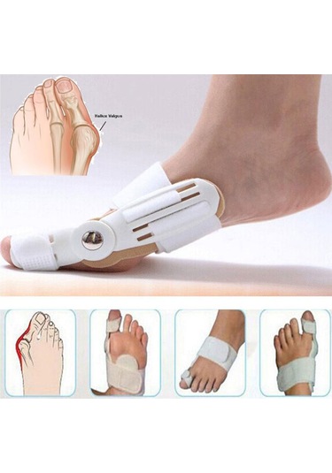 Halluks Valgus Başparmak Kemik Düzeltici Bunyon Gece Ateli