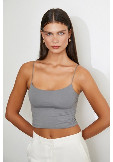 Lastik Askılı Top Gri Gri