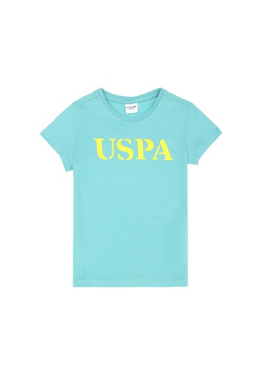 Çocuk Basic Bisiklet Yaka Tişört Mint