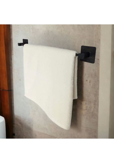 Kendiliğinden Yapışkanlı Siyah Çubuk Havluluk 4172 Çok Renkli