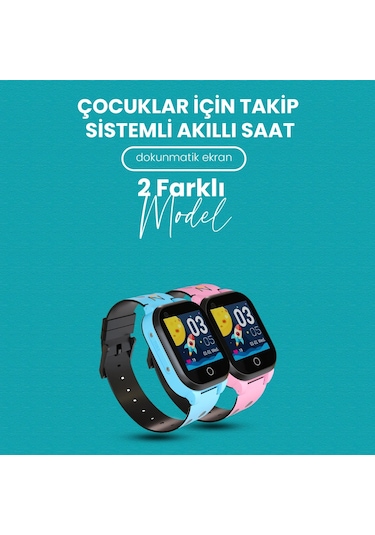 Twox Btk Kayıtlı 4G GPS+WIFI+LBS Görüntülü Konuşma Akıllı Çocuk Takip Saati