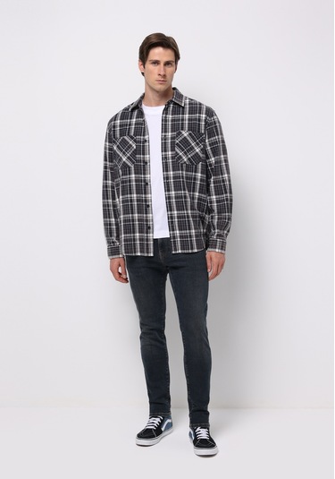 Colins Slim Fit Erkek Lacivert Jean Pantolon Cl1077386 Q1.v1 Dn03334 DENİM