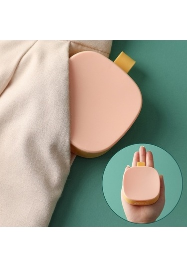 Fastbuy Mini Hap Kutusu - Küçük Taşınabilir Kılıf Mavi, Luckystar1 Tasarım Mavi