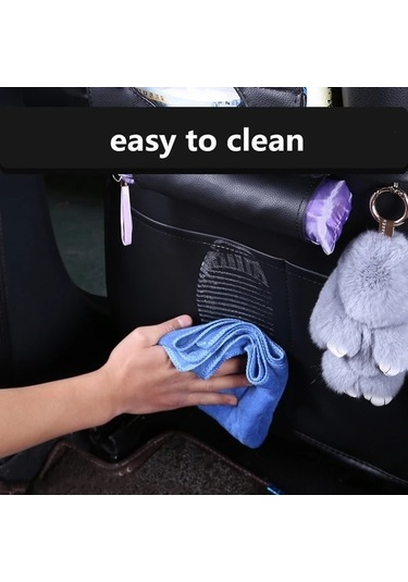 Chuangyinshop Coffee 1 - 1 Adet Araç Kolçak Düzenleyici, Çok Cepli Kahve Tutuculu Dayanıklı Pu Saklama Çantası