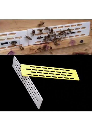 Geeroyoo Arı Kraliçe Kaçma Engeli - Beyaz Çok Amaçlı Arı Kovanı Aracı 10 Adet