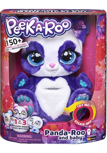 6060420 İnteraktif Peluş Panda Peek-A-Roo