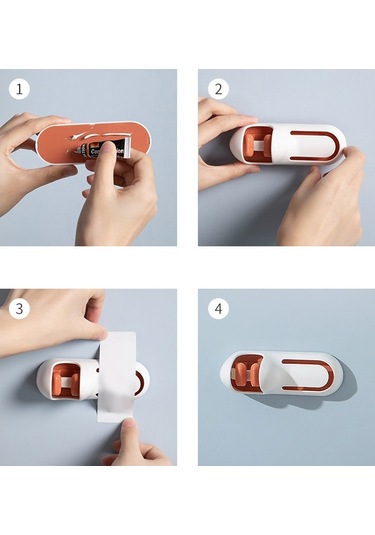 Sones Banyo Tuvalet Paspas Klipsi Duvara Monte Raf Süpürge Paspas Kancası Pembe