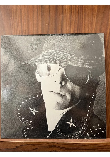 Lou Reed - Lou Reed Live , Renkli Lp 1991 Glam Rock