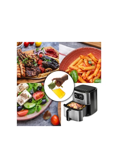 Porsima Alk-1900 Çok Amaçlı Cam Sprey Şişe -yağdanlık Limon Sirke Sos Püskürtücü, Sızdırmaz Standlı Yağdanlık Yeşil Yeşil