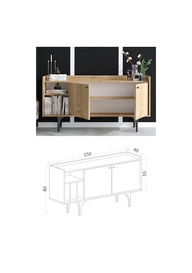 Decormet Canopus Konsol Dec0039 Diğer