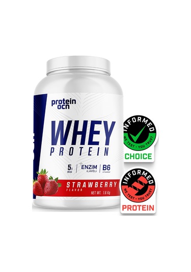 Proteinocean Whey Protein Çilek- 1.6kg - 64 Servis