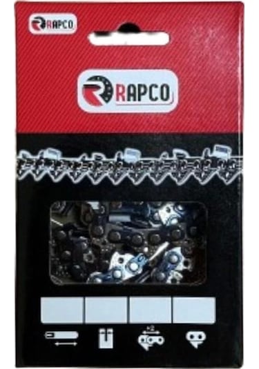 Rapco Motorlu Testere Zinciri 27.5 Diş 91 Ayak 1.3mm Kesilmiş